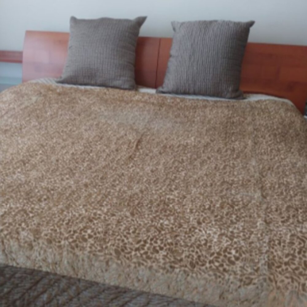 Bed Cover with 2 Euro Size Pillows&Cases by AURA LIFESTYLE